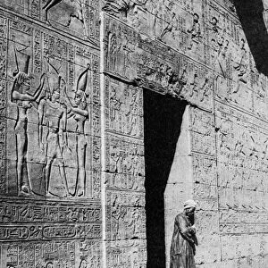 Temple of Horus, Edfou, Egypt, 1935