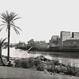 Temple of Isis, Philae, Egypt, 1895. Creator: W &s Ltd