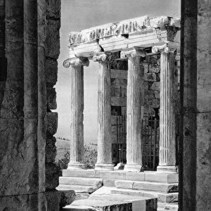 Temple of Nike, Athens, 1937. Artist: Martin Hurlimann