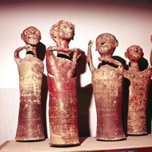 Terracotta Idols from House of the Idols, Citadel of Mycenae, Greece, 13th century BC