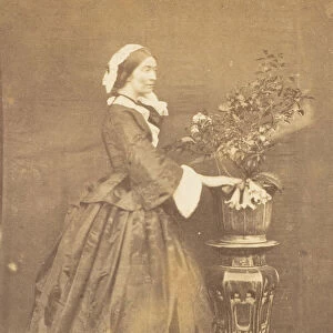 [The Viscountess Canning, Barrackpore], 1858. Creator: John Constantine Stanley