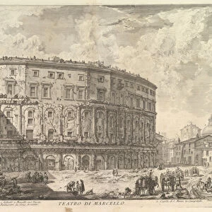 The Theatre of Marcellus (Teatro di Marcello), ca. 1757