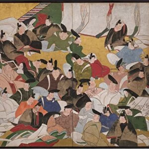 Thirty-Six Immortal Poets, mid 1700s. Creator: Tatebayashi Kagei (Japanese), attributed to