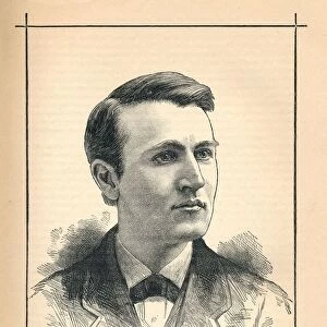 Thomas Alva Edison, American inventor, 1893