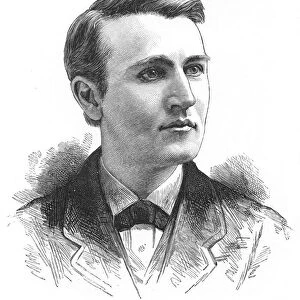 Thomas Alva Edison, American inventor, c1879