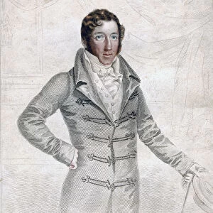 Thomas Cochrane, 10th Earl of Dundonald, early 19th century. Artist: Robert Cooper