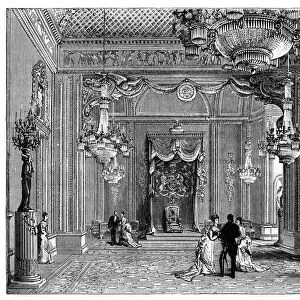 The Throne Room, Buckingham Palace, 1900