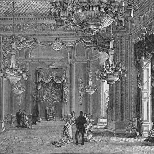 The Throne Room, Buckingham Palace, Westminster, London, c1875 (1878)