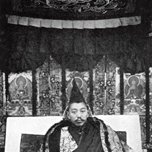 Thubten Gyatso (1876-1933), the 13th Dalai Lama of Tibet, c1910