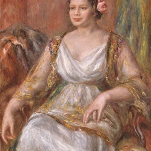 Tilla Durieux (Ottilie Godeffroy, 1880-1971), 1914. Creator: Pierre-Auguste Renoir