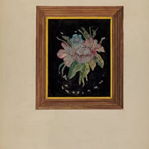 Tin Foil Flower (Painting), c. 1936. Creator: Florence Stevenson