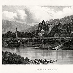 Tintern Abbey, Monmouthshire, England, 1896