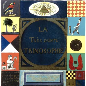 Title page of La Tres Sainte Trinosophie, 18th century