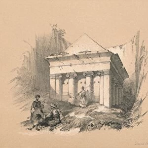 Tomb of Zechariah, 1855. Artist: David Roberts