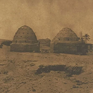 Tombeaux Musulmans a Herment, 1849-50. Creator: Maxime du Camp