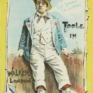 Toole in "Walker London", late 19th century. Creator: Unknown Toole in "Walker London", late 19th century. Creator: Unknown