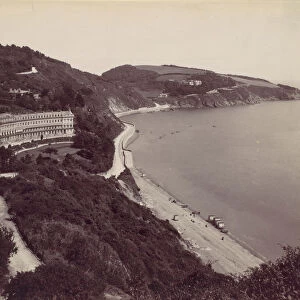 Torquay, Hesketh Crescent and Meadfoot, 1870s. Creator: Francis Bedford