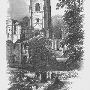 The Tower, Fountains Abbey, c1880, (1897). Artist: Alexander Francis Lydon