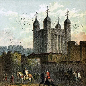 The Tower Of London, (c1850)