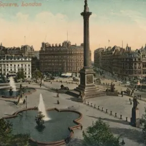 Trafalgar Square, London, c1900 Trafalgar Square, London, c1900