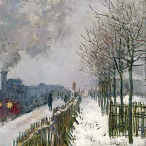 Train in the Snow (The Locomotive). Artist: Monet, Claude (1840-1926)