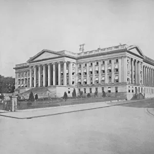 Treasury Building, Washington, D. C. c1897. Creator: Unknown