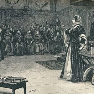 Trial of Mary Queen of Scots in Fotheringhay Castle, 1586 (1905)