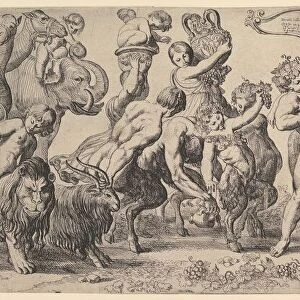 Triumph of Bacchus, 17th century. Creator: Pierre Brebiette