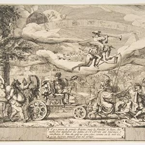 The Triumph of Modern Art, 18th century. Creator: Attributed to Jean Barbault (French