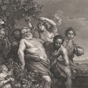 The Triumph of Silenus, 1775-78. 1775-78. Creator: Nicolas de Launay
