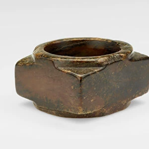 Tube (cong </ >?</ i>), Shang or Western Zhou dynasty, ca. 1600-ca. 771 BCE