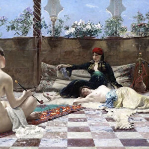 Turkish Women, 1893. Artist: Bredt, Ferdinand Max (1860-1921)