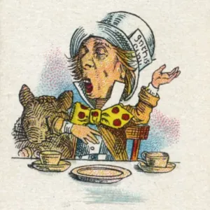 Twinkle, Twinkle, said the Hatter, 1930. Artist: John Tenniel Twinkle, Twinkle, said the Hatter, 1930. Artist: John Tenniel