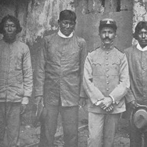 Tymbiras Indians of the State of Maranhao. Lt. Pedro Dantas and his Interpreters, 1914