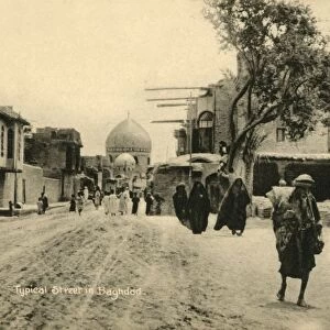 Typical Street in Baghdad, c1918-c1939. Creator: Unknown