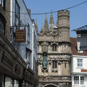 UK, Canterbury, Cathedral views, 2009. Creator: Ethel Davies