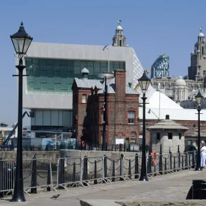 UK, Liverpool, View fr Albert Dock, 2009. Creator: Ethel Davies