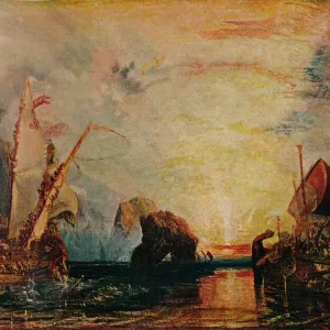 Ulysses deriding Polyphemus - Homers Odyssey, 1829, (1911). Artist: JMW Turner