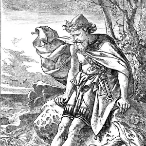 Ulysses on Ogygia, 1864. Artist: Noel Paton