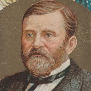 Ulysses S. Grant, from the series Great Americans (N76) for Duke brand cigarettes, 1888