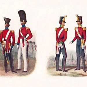 Uniforms of the 86th Regt. 1842, and Regt. 1848, 1904