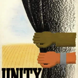 Unity brings victory, World War II poster, between 1939 and 1946 Unity brings victory, World War II poster, between 1939 and 1946