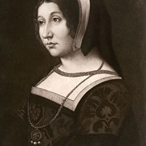 Unknown woman, formerly known as Margaret Tudor, c1520, (1902). Artist: Jean Perreal