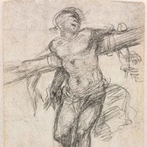 The Unrepentant Thief, c. 1530. Creator: Sodoma (Italian, 1477-1549)