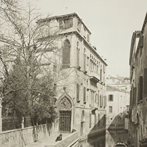 Untitled (1), c. 1890. [Scene in Venice]. Creator: Unknown