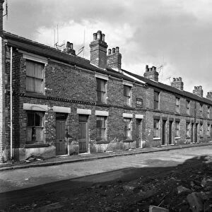Urban redevelopment in Swinton, South Yorkshire, 1957. Artist: Michael Walters