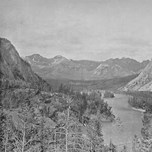 Valley of the Bow River, Alberta, Canada, c1897. Creator: Unknown