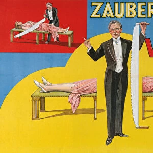 Vandredi Magic Revue (Poster), 1923. Artist: Anonymous