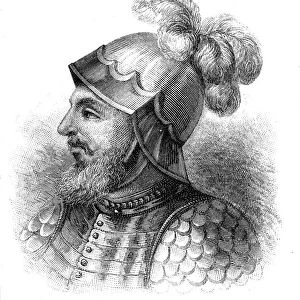 Vasco Nunez de Balboa (1475-1529), Spanish explorer, late 19th century