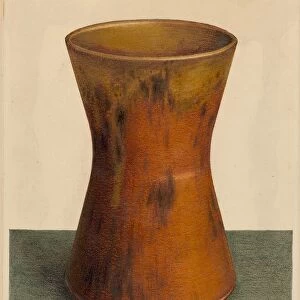 Vase, c. 1936. Creator: John Matulis